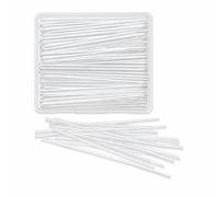 1000 Pcs Clear Twist Ties, 4 Inch Metal Wire Twists Tie | PET-Coated Iron Wire Ties for Sealing Bags, Organising Cables, Gift Wrapping, Crafts and Light Plant Support