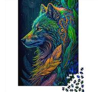 1000 Pcs Colorful Scene Jigsaw Puzzle Adult Creative Rectangular Puzzle Wooden Puzzle Funny Educational Toy 1000pcs (75x50cm)