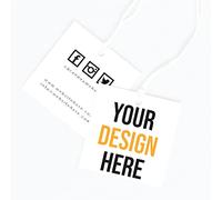1000 Pcs Custom Hang Tags,Personalized Your Logo Photo and Text Design Price Tags Jewelry Hang Tags Labels (Gift Tag Rope)