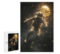 1000 PCS Jigsaw Astronaut Floating in Space -5 Jigsaw Puzzles for Adults Family Activities Help The Brain Exercise Deal As Gifts for The Whole Family 1000 PCS