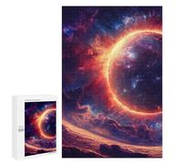 1000 PCS Jigsaw Cosmic Nebula Galaxy-3 Jigsaws for Adults Puzzle But Fun And Humorous Challenging To Complete Unique Birthday And Xmas Gifts 1000 PCS