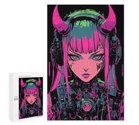 1000 PCS Jigsaw Female Art Print Jigsaw Puzzles for Adults Family Activities Help The Brain Exercise Deal As Gifts for The Whole Family 1000 PCS