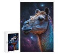 1000 PCS Jigsaw Galactic Camel Portrait-1 Adult Jigsaw Puzzles For Family Fun Parent-child Interaction Gifts for Friends And Family 1000 PCS