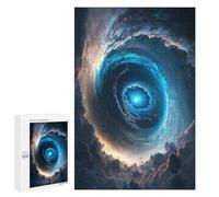1000 PCS Jigsaw Galactic Portal Cosmic Journey Jigsaw Puzzles for Adults Family Activities Help The Brain Exercise Deal As Gifts for The Whole Family 1000 PCS