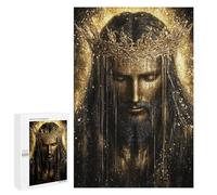 1000 PCS Jigsaw Golden Crowned Majesty-3 Jigsaws for Adults Puzzle Stress Reliever Parent-child Interaction Unique Birthday And Xmas Gifts 1000 PCS
