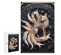 1000 PCS Jigsaw Legend Nine Tailed Fox Adult Jigsaw Puzzles For Family Fun Parent-child Interaction Gifts for Friends And Family 1000 PCS