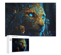 1000 PCS Jigsaw Puzzle for Adults Enchanted Forest Guardian -4 Puzzle for Adults Fun Games Staycation Kill Time Birthday And Unique Gifts 1000 PCS