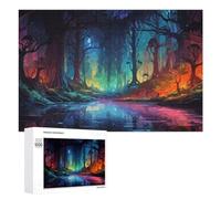 1000 PCS Jigsaw Puzzle for Adults, Forest Ancient Nature Artwork, Classic Jigsaw Entertainment for The Home, for Indoor Play