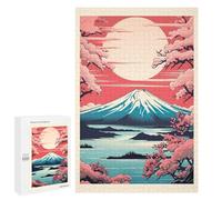 1000 PCS Jigsaw Puzzle for Adults Fuji Mountain 3 Adult Jigsaw Puzzle Brain Teaser Game Stress Reliever Unique Gifts for Birthday And Christmas 1000 PCS