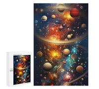 1000 PCS Jigsaw Puzzle for Adults Planetary Whirlpool -1 Puzzle for Adults Fun Games Staycation Kill Time Birthday And Unique Gifts 1000 PCS