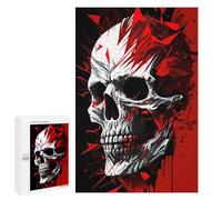 1000 PCS Jigsaw Puzzle for Adults Skull Head 5 Adult Jigsaw Puzzle Brain Teaser Game Stress Reliever Unique Gifts for Birthday And Christmas 1000 PCS