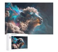 1000 PCS Jigsaw Puzzle for Adults, Whispering Winds A Dreamlike Journey Through Clouds Artwork, A Rewarding Pastime for Dedicated Jigsaw Fans, for Indoor Play