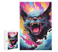 1000 PCS Jigsaw Puzzle for Teenagers Colorful Monster Artwork Jigsaw Puzzles for Adults Analysis And Logic Every Piece Is Unique - Brainteaser Family Games 1000 PCS