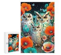 1000 PCS Jigsaw Puzzle for Teenagers Enchanted Night Owls Adult Jigsaw Puzzles Staycation Kill Time Every Piece Is Unique - Great Gift for Gaming 1000 PCS