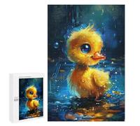 1000 PCS Jigsaw Puzzle for Teenagers Rainy Night Duckling Jigsaw Puzzles for Adults Analysis And Logic Every Piece Is Unique - Brainteaser Family Games 1000 PCS