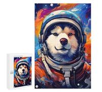 1000 PCS Jigsaw Puzzle for Teenagers Space Dog Explorer-92 Jigsaws for Adults Puzzle Difficult Challenge Fun Activities at Home Great Gift for Gaming 1000 PCS