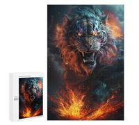 1000 PCS Jigsaw Puzzle for Teenagers Wild Tiger Roar Jigsaws for Adults Puzzle Difficult Challenge Fun Activities at Home Great Gift for Gaming 1000 PCS