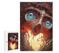 1000 PCS Jigsaw Puzzle for Teenagers Zombie Apocalypse Cityscape Jigsaws for Adults Puzzle Difficult Challenge Fun Activities at Home Great Gift for Gaming 1000 PCS