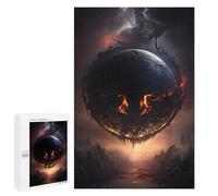 1000 PCS Jigsaw Puzzle for Teenagerss Apocalyptic Sky Jigsaw for Adults Fun Games But Fun And Humorous Unique Birthday And Xmas Gifts 1000 PCS