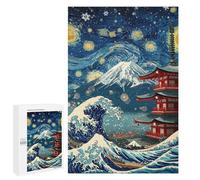 1000 PCS Jigsaw Puzzle for Teenagerss Japanese Landscape Style Teenagers Puzzles Fun Games Analysis And Logic Christmas Birthday Gifts 1000 PCS