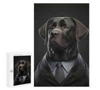 1000 PCS Jigsaw Puzzle for Teenagerss Labrador in A Mens Suit Adult Jigsaw Puzzle Fun Games Home Decoration Fun at Home Activities, 1000 PCS