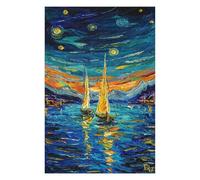 1000 PCS Jigsaw Puzzle for Teenagerss Sailing Dreams Puzzle for Adults Toy Wall Decor Home Decoration Fun at Home Activities, 1000 PCS