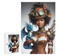 1000 PCS Jigsaw Puzzle for Teenagerss The Steampunk Enchantress Jigsaw for Adults Fun Games But Fun And Humorous Unique Birthday And Xmas Gifts 1000 PCS