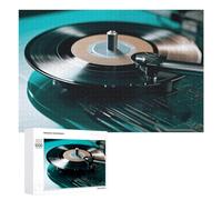 1000 PCS Jigsaw Puzzles Black Film Record Wooden Puzzle Personalized Picture Puzzle Family Decoration Puzzles for Adults Challenging Puzzle Family Wedding Graduation Present