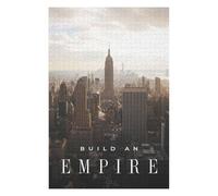 1000 PCS Jigsaw Puzzles- Build An Empire Teenagers Puzzles Relaxing Games Improve Memory Deal As Gifts for The Whole Family 1000 PCS
