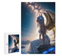 1000 PCS Jigsaw Puzzles- Cosmic Angel Jigsaw for Adults Relaxing Games Staycation Kill Time Deal As Gifts for The Whole Family 1000 PCS