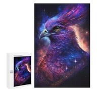 1000 PCS Jigsaw Puzzles Cosmic Eagle Art Print-3 Jigsaw for Teenagerss Precision Cutting Fun Activities at Home Challenging Game And Family Play 1000 PCS