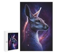 1000 PCS Jigsaw Puzzles Cosmic Kangaroo Profile-2 Jigsaws for Adults Anti-Stress Toys Staycation Kill Time Parent-child Interaction 1000 PCS