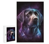 1000 PCS Jigsaw Puzzles Cosmic Labrador Portrait-6 Jigsaw for Teenagerss Precision Cutting Fun Activities at Home Challenging Game And Family Play 1000 PCS