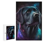 1000 PCS Jigsaw Puzzles Cosmic Labrador Portrait-7 Jigsaw Puzzles for Teenagerss But Fun And Humorous Every Piece Is Unique - Learning Educational Toys 1000 PCS