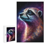 1000 PCS Jigsaw Puzzles Cosmic Otter Portrait-2 Jigsaws for Adults Anti-Stress Toys Staycation Kill Time Parent-child Interaction 1000 PCS