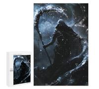 1000 PCS Jigsaw Puzzles Dark Fantasy Reaper Artwork Jigsaw Puzzles for Teenagers Stress Reliever Train Your Brain And Hands Learning Educational Toys 1000 PCS
