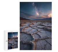 1000 PCS Jigsaw Puzzles Death Valley's Salt Flats Under The Stars Jigsaw Puzzles for Teenagers Stress Reliever Train Your Brain And Hands Learning Educational Toys 1000 PCS