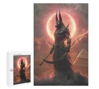 1000 PCS Jigsaw Puzzles Egyptian God Anubis Art Adult Jigsaw Puzzles Enhance Memory Educational Challenge Toys Educational Games 1000 PCS