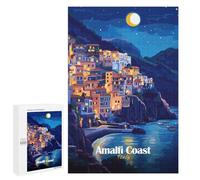 1000 PCS Jigsaw Puzzles for Adults Amalfi Coast Night Adult Puzzles Toy Wall Decor But Fun And Humorous Parent-child Interaction 1000 PCS