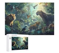 1000 PCS Jigsaw Puzzles for Adults Amazon Rainforest Wildlife-2 Puzzles for Adults DIY Toys Home Decoration Difficult And Challenge 1000 PCS