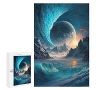 1000 PCS Jigsaw Puzzles for Adults Arctic Universe Jigsaw for Adults Brain Teaser Game Birthday Present Difficult And Challenge 1000 PCS