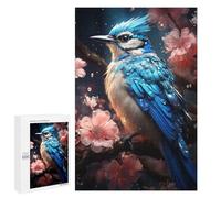 1000 PCS Jigsaw Puzzles for Adults Blue Jay Jigsaws for Adults DIY Toys Analysis And Logic Unique Gifts for Birthday And Christmas 1000 PCS