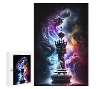 1000 PCS Jigsaw Puzzles for Adults Chess Tower in Space Puzzle for Adults Anti-Stress Toys A Work of Art Difficult And Challenge 1000 PCS