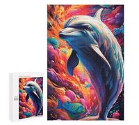 1000 PCS Jigsaw Puzzles for Adults Colorful Oceanic Dreams Puzzles for Adults DIY Toys Home Decoration Difficult And Challenge 1000 PCS