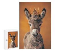 1000 PCS Jigsaw Puzzles for Adults Donkey King Jigsaw for Adults Brain Teaser Game Birthday Present Difficult And Challenge 1000 PCS
