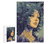 1000 PCS Jigsaw Puzzles for Adults Dreaming Girl Jigsaws for Adults DIY Toys Analysis And Logic Unique Gifts for Birthday And Christmas 1000 PCS