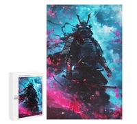 1000 PCS Jigsaw Puzzles for Adults Eternal Samurais Vigil Jigsaw for Adults Relax Games Hand Speed Race for Is Ideal As A Gift 1000 PCS