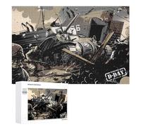 1000 PCS Jigsaw Puzzles for Adults Fury Storm Puzzles for Adults Fun Games Precision Cutting Birthday And Unique Gifts 1000 PCS