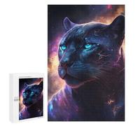 1000 PCS Jigsaw Puzzles for Adults Galactic Panther Portrait -1 Jigsaws for Adults DIY Toys Analysis And Logic Unique Gifts for Birthday And Christmas 1000 PCS