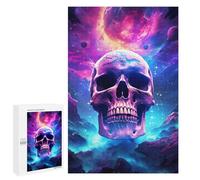 1000 PCS Jigsaw Puzzles for Adults Galactic Skull Puzzles for Adults DIY Toys Home Decoration Difficult And Challenge 1000 PCS